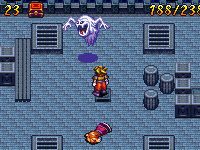 une photo d'Ã©cran de Terranigma sur Nintendo Super Nes